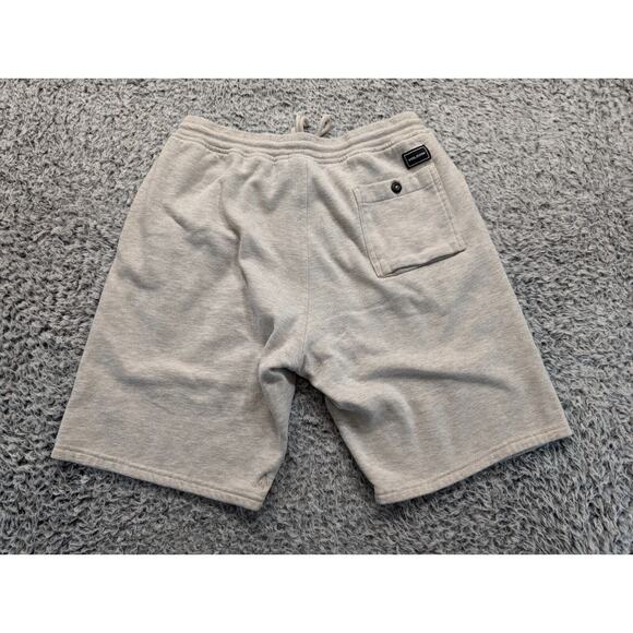 Volcom Shorts Men Small Gray Sweat Fleece Lounge Casual Skate Surf Outdoor Hike - Picture 1 of 8